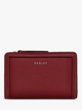 Radley Bexley Street Leather Medium Purse, Cranberry