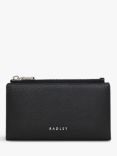 Radley Coin Street Grained Leather Bifold Purse, Black