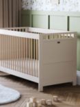 Silver Cross Seville Cot Bed, Cashmere/Oak