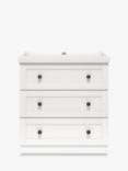 Silver Cross Bromley Changing Table Dresser, White