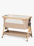 Silver Cross Lunar Bedside Crib, Oatmeal