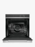 Fisher & Paykel OB60SD16PLX1 Built In Electric Single Oven, Black