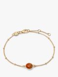 Daisy London Stone Bubble Bracelet, Gold