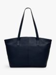 Radley Sycamore Grove Medium Ziptop Leather Tote Bag, Ink