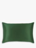 Slip® Pure Silk Zippered Pillowcase, Moss Green