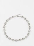 HUSH Rima Collar Chain Necklace, Silver