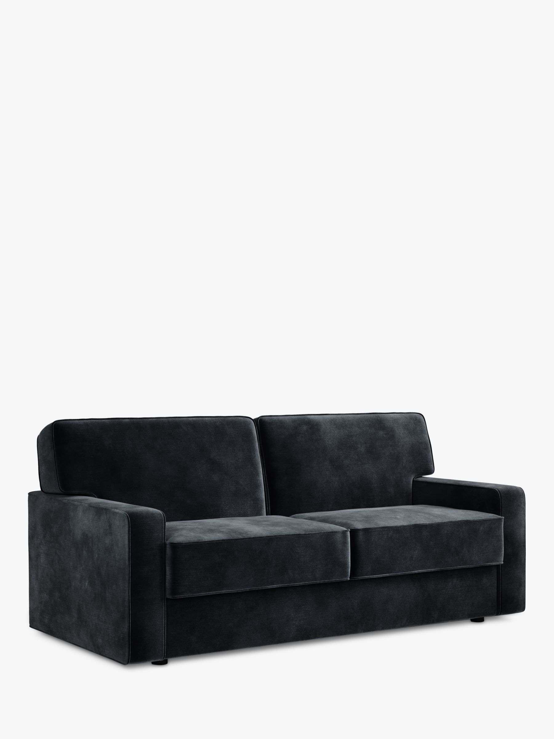 Linea Range, JAY-BE Linea Snuggler eSprung Mattress 3 Seater Sofa Bed, Luxe Velvet Charcoal