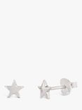 Dinny Hall Bijou Mini Star Stud Earrings, Silver