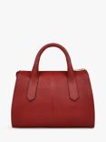 Radley Bagders Walk 2.0 Leather Small Zip Top Grab Bag, Claret