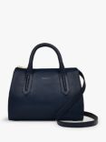 Radley Bagders Walk 2.0 Leather Small Zip Top Grab Bag, Ink