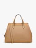 Radley Piccardy Hill 2.0 Leather Grab Bag, Dark Butter