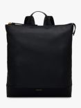 Radley Suffolk Road Leather Medium Zip-Top Backpack, Black