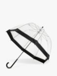 totes ECO-BRELLA Clear PVC Dome Umbrella, Black