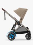 Cybex E- Gazelle S Pushchair, Almond Beige