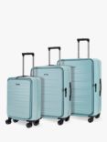 Rock Eden 8-Wheel Suitcase Set, 3 Piece