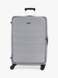 Rock Eden 8-Wheel 76cm Large Suitcase, 99L, Grey