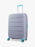 Rock Tulum 8-Wheel 66cm Expandable Medium Suitcase, 63L