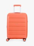 Rock Tulum 8-Wheel 55cm Expandable Cabin Case, 36L, Peach