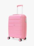 Rock Tulum 8-Wheel 55cm Expandable Cabin Case, 36L, Pink