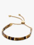 Monica Vinader Delphi Gemstone Friendship Bracelet, Gold