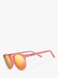 goodr Unisex Circle G Influencers Pay Double Polarised Sunglasses, Pink