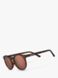 goodr Unisex Circle G Nine Dollar Pour Over Sunglasses, Tortoiseshell