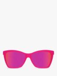 goodr Unisex Cat's Eye Pop G Sunglasses, Pink