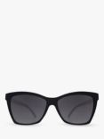 goodr Unisex Cat's Eye Pop G Sunglasses, Black