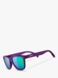 goodr Gardening with a Kraken Unisex Oval Sunglasses, Purple