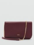 Mango Corina Crossbody Bag, Dark Red