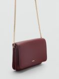 Mango Corina Crossbody Bag, Dark Red