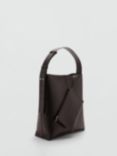 Mango Puala Grab Bag, Dark Brown