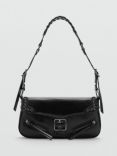 Mango Valentin Buckle Detail Shoulder Bag