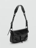 Mango Valentin Buckle Detail Shoulder Bag