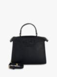 Dune Daily Embossed Logo Tote Bag, Black