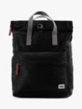 ROKA London Canfield B Recycled Nylon Rolltop Backpack, 15L, Black