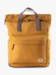 ROKA London Canfield B Recycled Nylon Rolltop Backpack, 15L, Corn