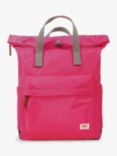 ROKA London Canfield B Recycled Nylon Rolltop Backpack, 15L, Sparkling Cosmo