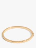 Jon Richard Polished Molten Bangle, Gold