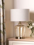 Laura Ashley Ockley Touch Table Lamp, Antique Brass