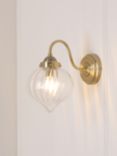 Laura Ashley Whitham Wall Light, Antique Brass