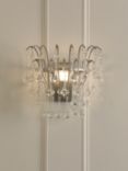 Laura Ashley Willow Wall Light, Pewter