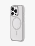 QDOS Hybrid Soft & Snap Case for iPhone 16 Pro Max, Natural Titanium / Clear