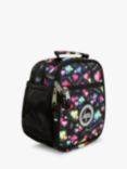 Hype Kids' 3D Hearts Lunch Bag, Black