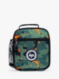 Hype Kids' Geo Camo Lunch Box, 4.5L, Green/Multi