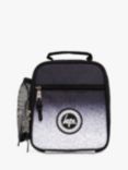 Hype Kids' Mono Speckle Fade Lunch Bag, Black/White