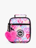 Hype Kids' Pink Graffiti Hearts Lunch Bag, Multi