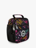 Hype Kids' Black Scratches Lunch Bag, Multi