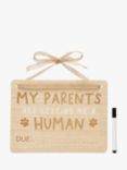 Pearhead Baby Announcement Pet Plaque