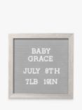 Pearhead Special Moments Rustic Letterboard Set